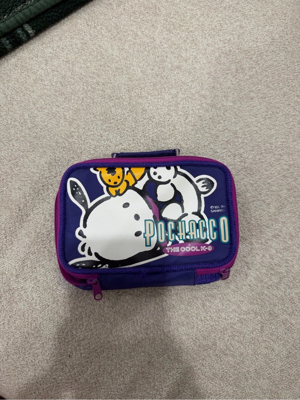Vintage 1996 Sanrio Pochacco pouch